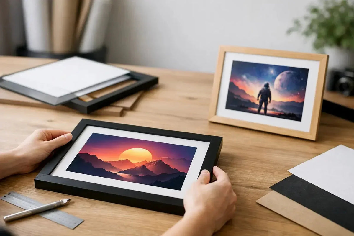 How to Frame Digital Art Prints Well
