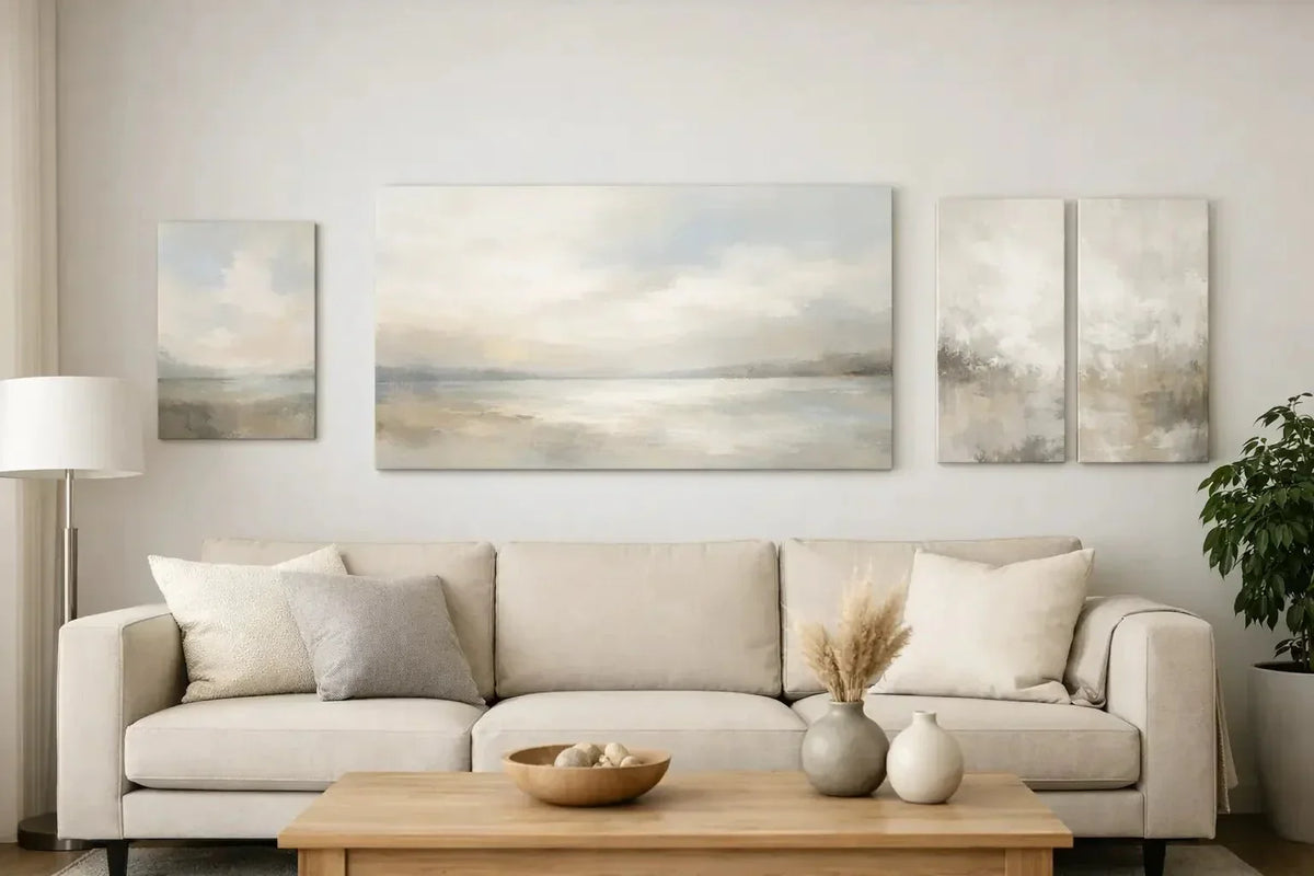 What Size Art for Over a Sofa?